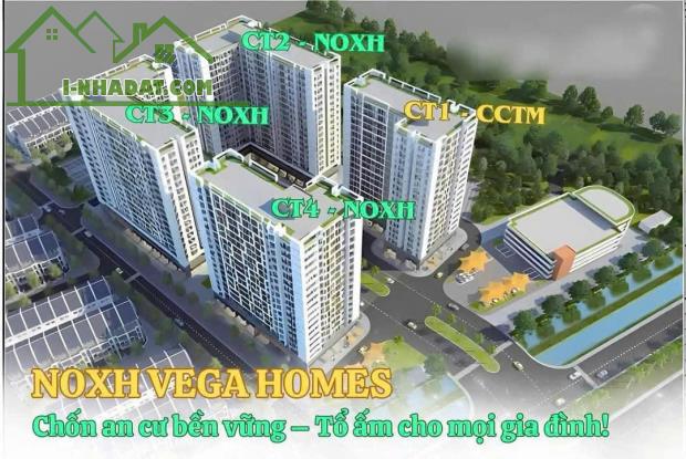 Dự án nhà ở xã hội chung cư Vega Home đối diện KCN Quang Châu, Việt Yên, Bắc Giang