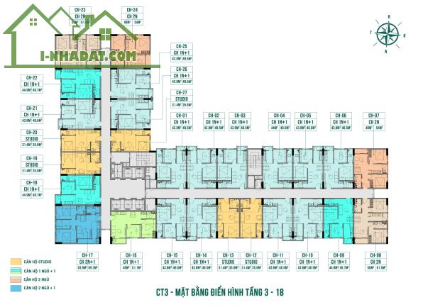 Dự án nhà ở xã hội chung cư Vega Home đối diện KCN Quang Châu, Việt Yên, Bắc Giang - 1