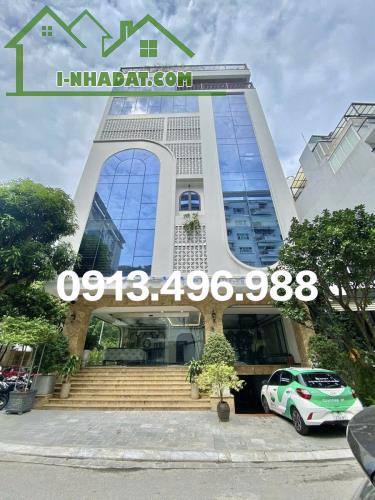 CHÍNH CHỦ BÁN TOÀ SIÊU VĂN PHÒNG, CÓ HẦM PHỐ TRẦN THÁI TÔNG. DT 250TR/THÁNG. 186M² - 1