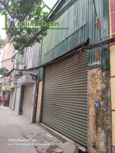 BÁN ĐẤT LĨNH NAM - Ô TÔ TẢI ĐỖ CỬA - KINH DOANH ĐỈNH - ĐANG CHO THUÊ 10TR/THÁNG - 1