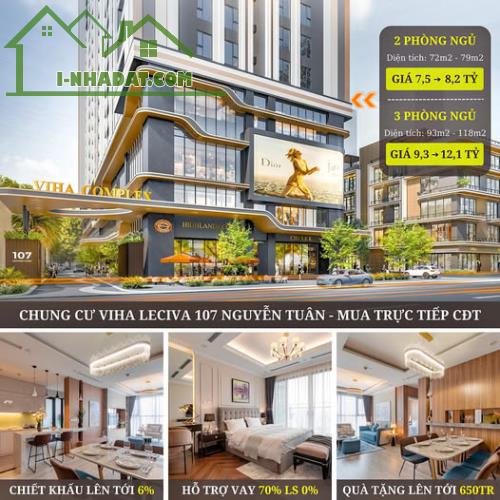 CĂN HỘ ĐẸP NHẤT DỰ ÁN VIHA COMPLEX 107 NGUYỄN TUÂN- THANH XUÂN - 1