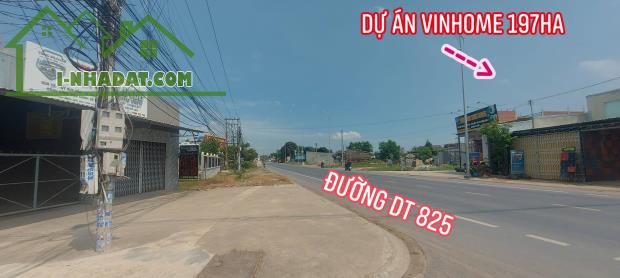 BÁN SỈ 5 LÔ ĐẤT TẠI THỊ TRẤN HẬU NGHĨA-KẾ BÊN DỰ ÁN VINHOME-GIÁ ĐẦU TƯ - 1