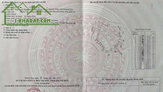 Sang nhượng Fram Khánh Vĩnh hơn 10.000m cho khách đầu tư hay nghỉ dưỡng giá rẻ - 5