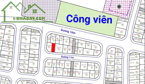 Bán Đất Vân Canh Hoài Đức, 64m2 Mặt đường 11m trục kinh doanh khu phân lô ôtô chạy quanh. - 1