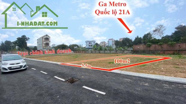 BÁN LÔ ĐẤT MẶT TRỤC CHÍNH XÃ PHÚ CÁT HÒA LẠC CÁCH ĐƯỜNG QUỐC LỘ 21 CHƯA TỚI 100M