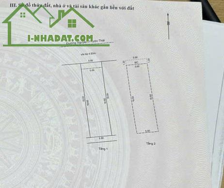 Bán nhà 2 tầng MT Nguyễn Phước Thái (đường 7m5) gần chợ Thanh Khê , DT 90m2 giá 5ty3 - 1