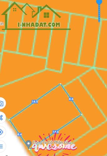 Bán mảnh đất mặt phố đẹp nhất phường đồng tâm hai bà trưng 123 m , 8.4 m mặt tiền