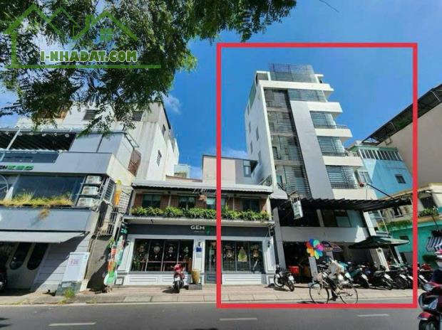 Tòa nhà góc 2 MT ngang 10m Trường Sa Q3, Kinh doanh tốt, Spa, CHDV, VP