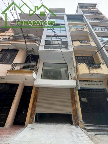Bán gấp phân lô ô tô tránh Đê La Thành 7 tầng 52m2 thang máy, vỉa hè rộng, cho thuê làm VP