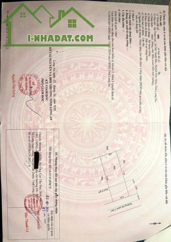 chỉ 1 tỷ nhà 1tr 1 lầu shr 4x10 ấp Tràm Lạc xã MHB Long AN