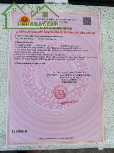 CHỈ 850TR SỞ HỮU NGAY 225m² ĐẤT SHR GIÁ ĐẦU TƯ ĐƯỜNG ĐT750 TRỪ VĂN THỐ-BÀU BÀNG - 3