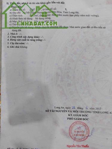 Chỉ 2 tỷ KDC CÁT TƯỜNG PHÚ NGUYÊN Lô góc 2 mt thổ cư shr 12x12..thuộc MHN LONG AN - 2