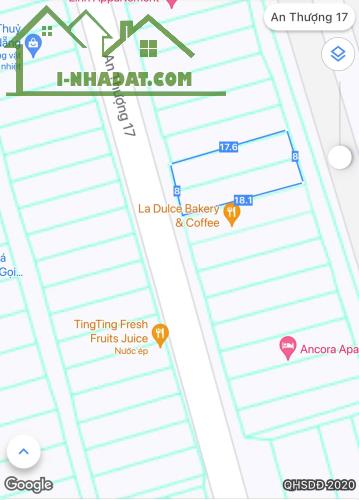 LÔ ĐÔI AN THƯỢNG - NGANG 8M - TRUNG TÂM PHỐ TÂY - GẦN BIỂN - 1