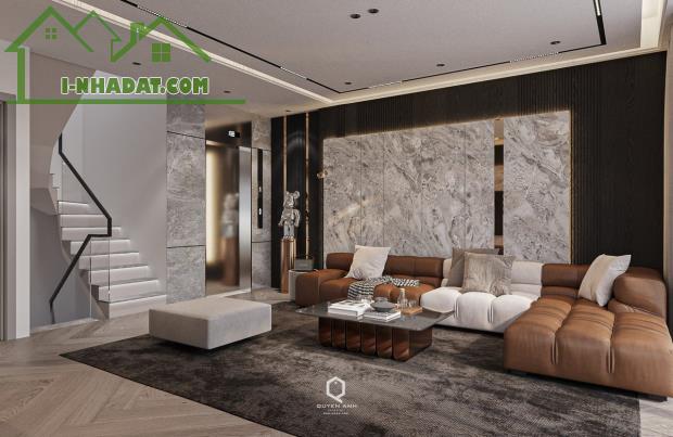 Thiết kế hiện đại, thang máy, 6 tầng tại Hoàng Như Tiếp, 43.5m2, giá 9.5 tỷ - 1