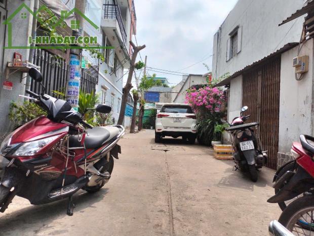 Bán gấp nhà Hồ Văn Long gần ngã tư Gò Mây hẻm 6m xe hơi vào nhà 56m2,2Tầng Nhỉnh 3tỷ - 1