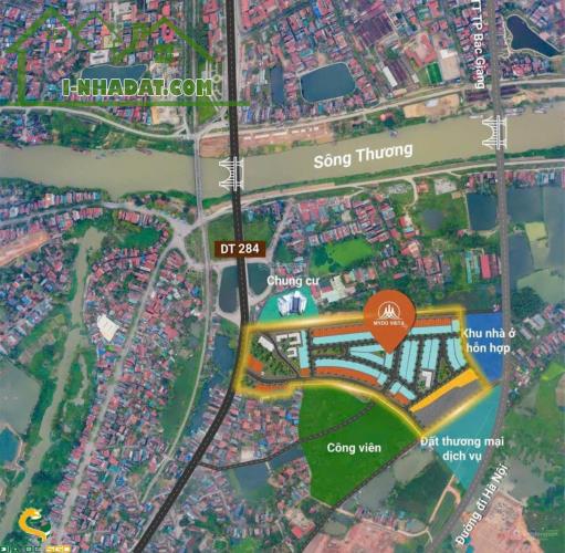 Bán đất nền dự án Mỹ Độ Vista City Bắc Giang, chỉ từ 3 tỷ, 80m2 - 2