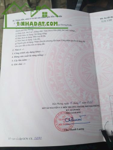 Bán đất Hải Thành - Dương Kinh - Hải Phòng
