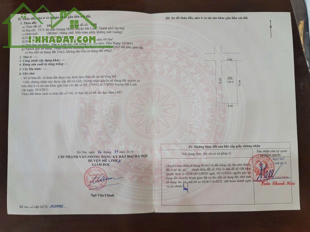 CC bán đất lô góc Quang Minh 50m,giá đầu tư,lô góc đẹp,ô tô tránh - 4