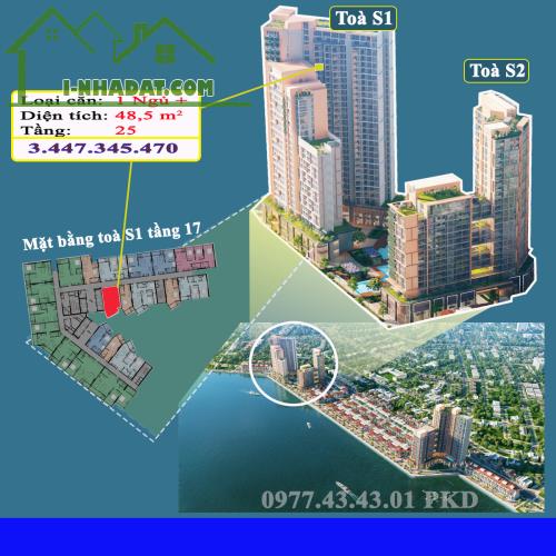 Chỉ 1.5 tỷ sở hữu căn 1 ngủ tòa S3 Symphony ven sông Hàn ngắm pháo hoa , bán đảo Sơn Trà - 2