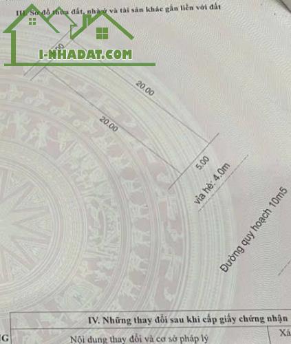 LÔ ĐẤT ĐẸP, DT 100M2, ĐƯỜNG 10M5 NGUYỄN NHƯỢC PHÁP, KDT PHƯỚC LÝ, HOÀ MINH - CHỈ 3.55 TỎI - 1