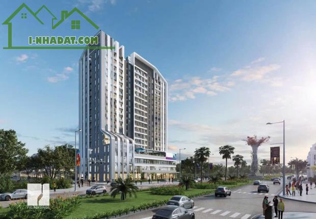 Bán căn chung cư Thiên Ân Central 2 phòng ngủ đường Hùng Vương TP BG gần Diamond Paragon