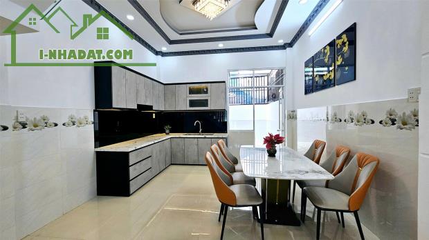 Nhà phố Huỳnh Tấn Phát, 4x20m, 4 tầng, 5.4 tỷ, cạnh Phú Mỹ Hưng - 2