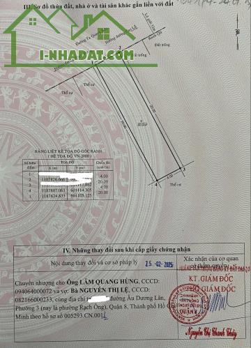 Bán đất mặt tiền Tạ Quang Bửu, P.4, Q.8, ngay AEON MAIL, 80M2, giá 20 tỷ 6. - 3