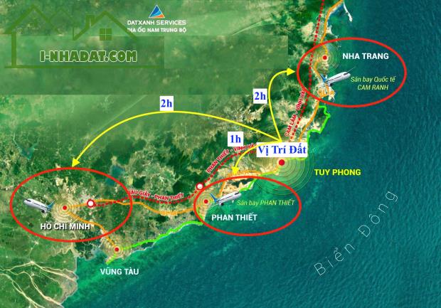 SỞ HỮU LÔ ĐẤT BIỂN TUY PHONG, BÌNH THUẬN - THỔ CƯ 100% CHỈ VỚI 240 TRIỆU!!! - 5