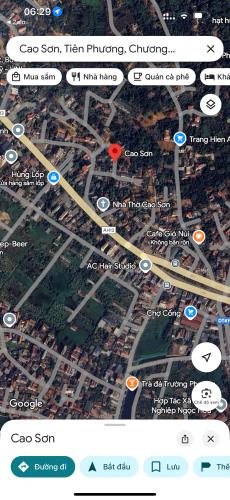 Bán 115m - đất cao sơn, Tiên Phương- Cach QL6 Chỉ 90M.oto vào tận đất - 3