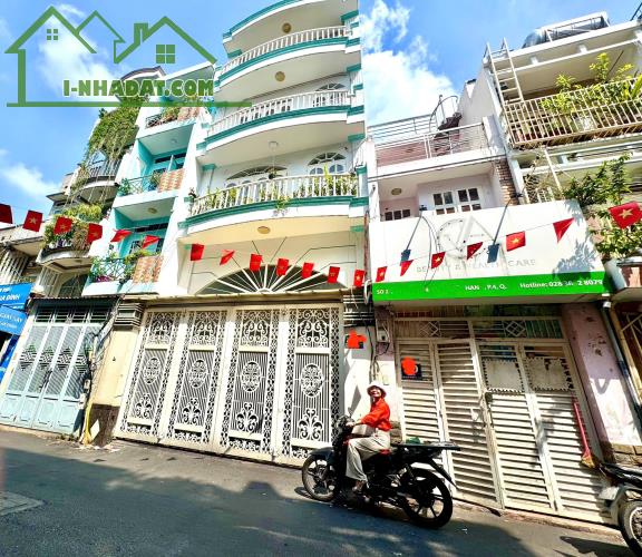 HIẾM NGANG 6M*13M - BÁN NHÀ 5 TẦNG ĐƯỜNG SỐ KHU CƯ XÁ ĐÔ THÀNH QUẬN 3 - GIANG - 2