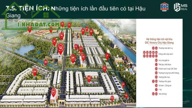 Sở Hữu Lô Đất Nền Sẵn Sổ Trung Tâm Thành Phố Mới Hậu Giang – Đối Diện Tỉnh Ủy, Chỉ 10.5 - 3