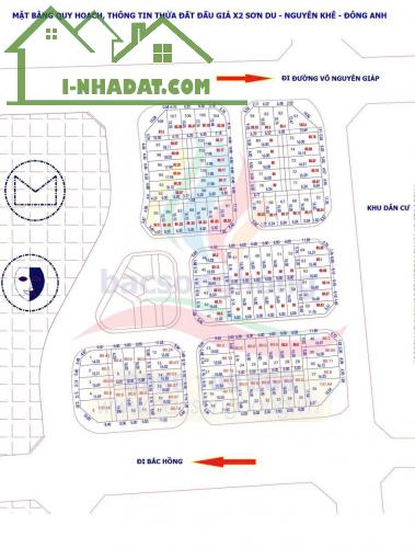 ĐÁT ĐẤU GIÁ X2 SƠN DU , NGUYÊN KHÊ , ĐÔNG ANH , HÀ NỘI
GIÁ 7xTR/M - 3