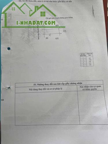 Cần bán đất mặt tiền đường Đồng Giữa, Diên Điền . DT 76,3 m2 . Full thổ . Giá 1,5 tỉ