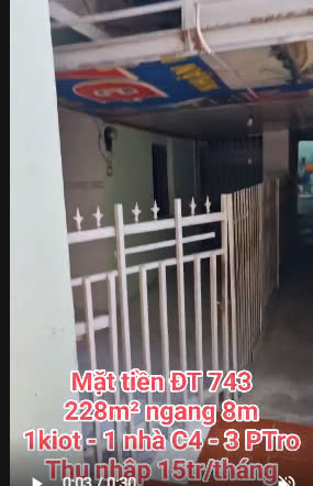 Mặt tiền đường ĐT 743 - P. Bình Hòa, Tp. Thuận An - 1