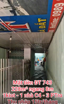 Mặt tiền đường ĐT 743 - P. Bình Hòa, Tp. Thuận An - 3