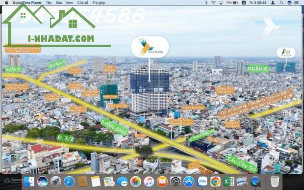 D-Homme Quận 6, Giá 5 tỷ, 70m2 tặng thẻ chăm sóc sức khỏe giá trị 365trd. Giá nhỉnh 4,6