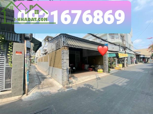 🆘 GÓC 2 MẶT TIỀN NGAY NGUYỄN PHÚC CHU - TỐNG VĂN HÊN .PHƯỜNG 15 . TÂN BÌNH. DT 153M.. 6 x - 1