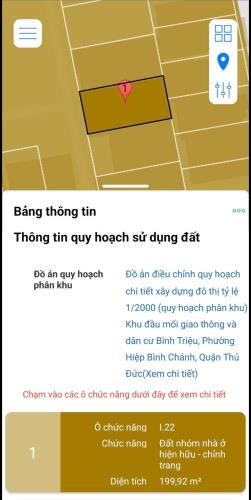 Bán gấp lô đất 10X20 Ngay Coop Mart Bình Triệu 14tỷ