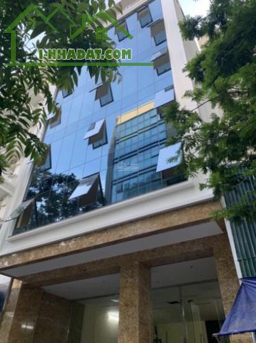 Bán tòa Văn phòng 180m² * 9 tầng mới tinh phố Duy Tân, Dịch Vọng Hậu. Cầu Giấy, giá 102 tỷ