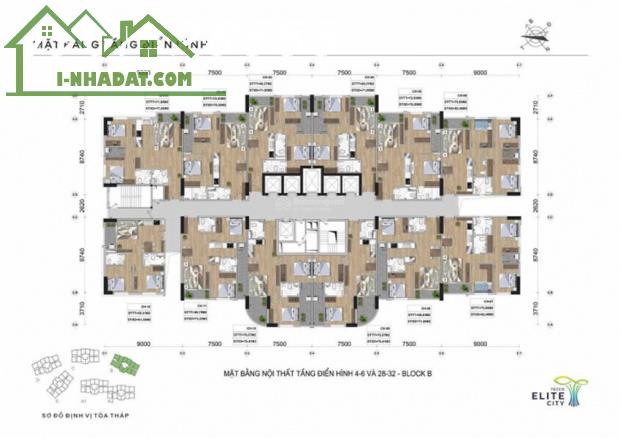 Gà đẻ trứng vàng Tecco Elite căn 2PN sinh lời 13,5%/năm, cam kết cho thuê 9tr/ tháng, CK - 4