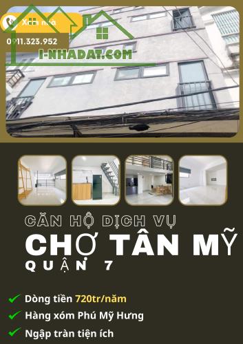 DÒNG TIỀN KHỦNG 1 TỶ/NĂM-MỘT BƯỚC CHÂN QUA PHÚ MỸ HƯNG -NGAY CHỢ TÂN MỸ - 3