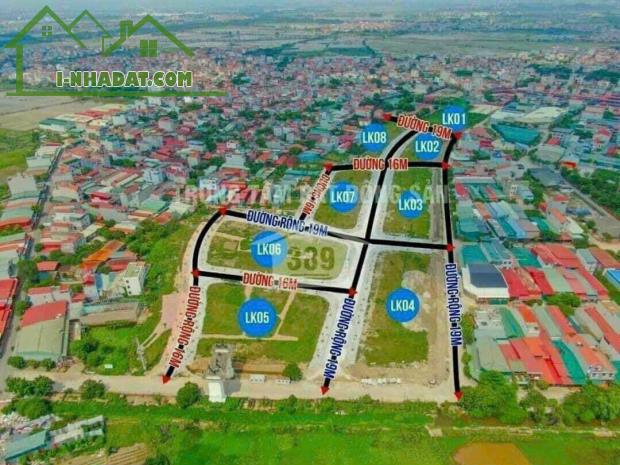 LÔ GÓC ĐẸP NHẤT KĐT BẢO LONG HƯƠNG MẠC TỪ SƠN BẮC NINH - GIÁ GIẬT MÌNH CHỈ 4X - 1