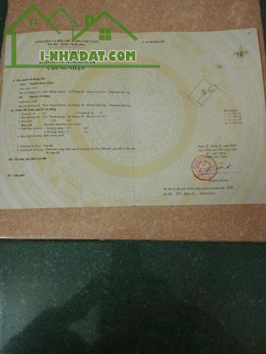Bán 52m2 đất thuận quang-dương xá-gia lâm-hà nội
