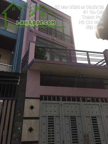 Bán nhà Thủ Đức: Gò Cát , Phú Hữu, 3 tầng,Dt 4,2 x 13, HXH, giá 4 tỷ 950.