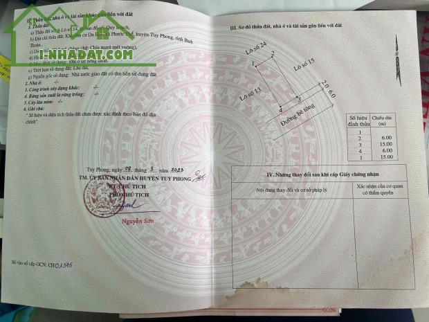 Đất Nền Khu TĐC trung tâm thị trấn  Liên Hương