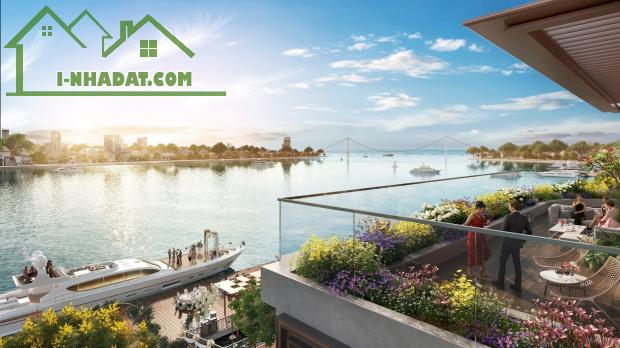 Căn hộ 3PN trực diện sông Hàn 100% không chắn view Sun Symphony Residence Đà Nẵng