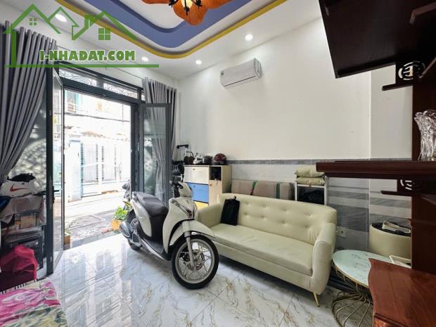 NHÀ HẺM XE HƠI THẲNG 1 TRỤC, NGUYỄN THƯỢNG HIỀN 40M2, 4 TẦNG, 4PN Ở NGAY, CHỈ NHỈNH 7 TỶ - 2