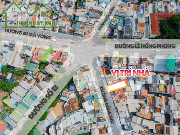 NHÀ CẤP 4 MẶT TIỀN ĐỒNG NAI GẦN LÊ HỒNG PHONG, 77M2, NGANG 5,59M, GIÁ CHỈ 8 TỶ - 4