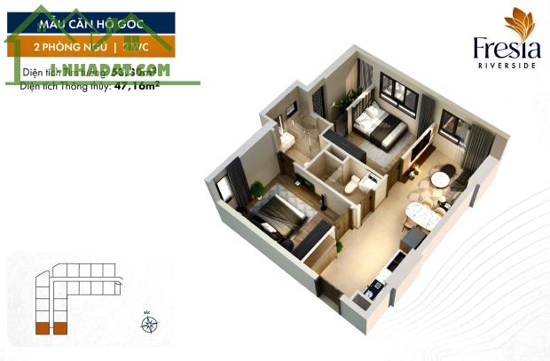 Xuất hiện căn hộ view sông ngay giữa lòng trung tâm TP Biên Hòa - 3