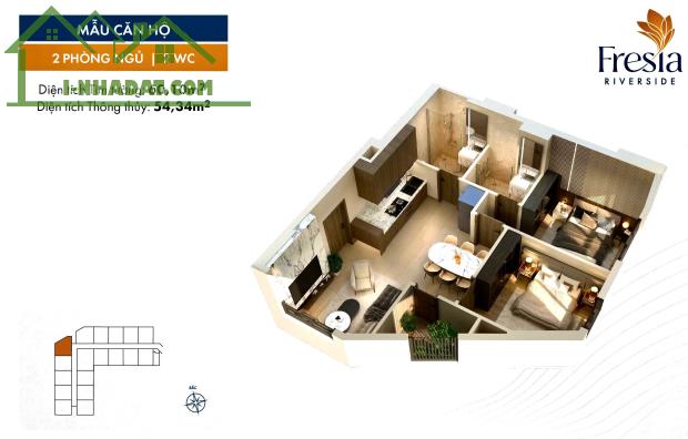 Xuất hiện căn hộ view sông ngay giữa lòng trung tâm TP Biên Hòa - 1